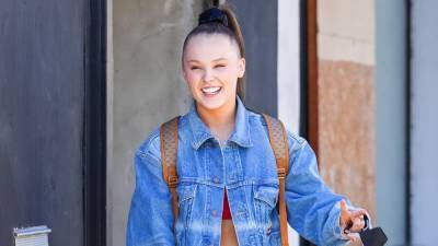 JoJo Siwa Is a Brunette, Twins With Jenna Johnson for 'Dancing With the Stars' Horror Night - www.etonline.com