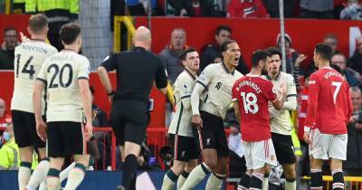 Cristiano Ronaldo 'lucky' to avoid red card as Manchester United collapse against Liverpool - www.manchestereveningnews.co.uk - Manchester - Portugal