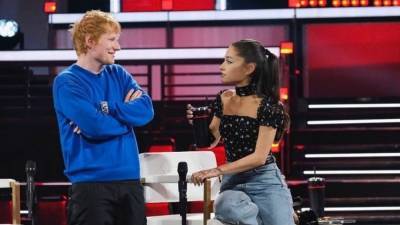 'The Voice': Ariana Grande and Ed Sheeran Talk Married Life and the First Time They Met - www.etonline.com