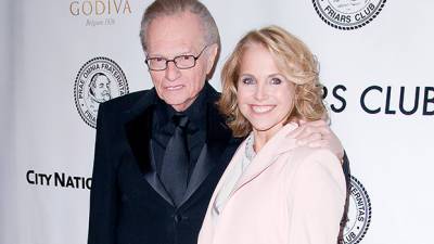 Katie Couric Reveals Larry King Made An Awkward Pass At Her After Dinner Date - hollywoodlife.com