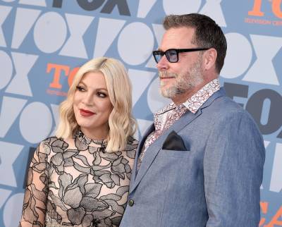 Tori Spelling Avoids Questions About Status Of Relationship With Dean McDermott - etcanada.com
