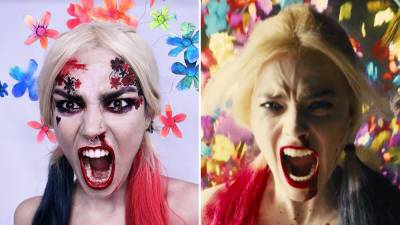 Harley Quinn Makeup Tutorial: How to Recreate Her ‘Suicide Squad’ Look For Halloween - variety.com - Malta