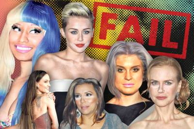 9 worst celebrity hair and makeup fails: Angelina Jolie to Selena Gomez - nypost.com - Rome