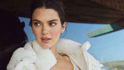 Kendall Jenner Strips Down To Sexy White Lingerie As She Teases Halloween Costume — Photos - hollywoodlife.com