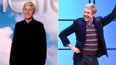 Ellen DeGeneres Reacts to Jason Sudeikis' 'Mellen' Spoof on 'Saturday Night Live' - www.etonline.com
