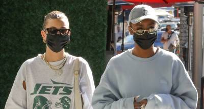 Hailey Bieber Grabs Lunch with Pal Justine Skye in Beverly Hills - www.justjared.com - Los Angeles - Beverly Hills