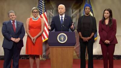‘SNL’ Debuts New Cast Member as Joe Biden, Cecily Strong as Kyrsten Sinema in Politically Charged Cold Open (Video) - thewrap.com - county Johnson - Austin, county Johnson