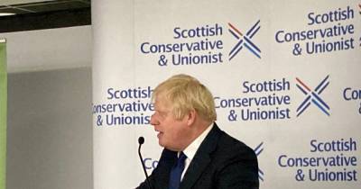 Boris Johnson delights Scots Tories with anti-independence jabs at party conference - www.dailyrecord.co.uk - Scotland