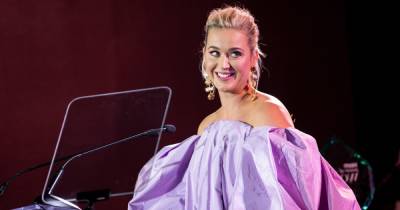 Katy Perry praises ‘hero’ fiancé Orlando Bloom as he helps with on-stage wardrobe malfunction - www.ok.co.uk - Italy - Beverly Hills
