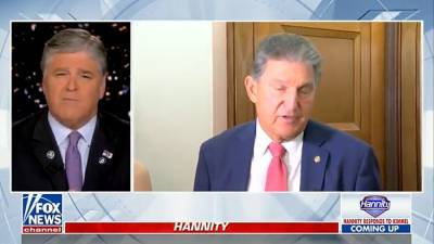 Hannity Calls West Virginia Senator Joe Manchin a ‘Liberal Democrat’ (Video) - thewrap.com - state West Virginia