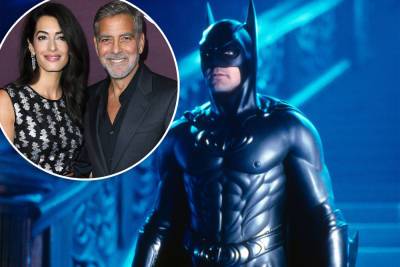George Clooney says Amal won’t ‘respect’ him if she sees ‘Batman & Robin’ - nypost.com