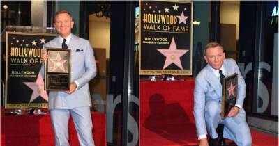 No Time To Die: James Bond actor Daniel Craig honoured with star on Hollywood Walk Of Fame - www.msn.com - Los Angeles - Hollywood