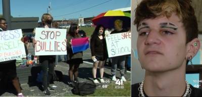 Missouri Students Walk Out After School Suspends Bullied Gay Classmate - www.starobserver.com.au - state Missouri
