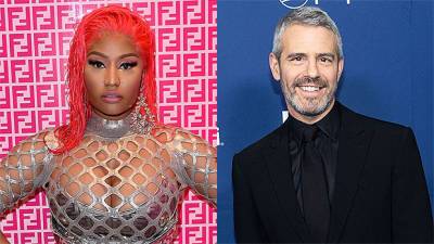 Nicki Minaj Cozies Up To Andy Cohen As She Confirms She’s Appearing On The ‘RHOP’ Reunion - hollywoodlife.com