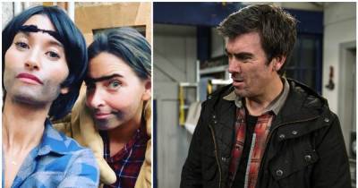 Emmerdale's Charley Webb and Emma Atkins transform into Cain Dingle - and fans "can't cope" - www.manchestereveningnews.co.uk