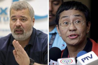 Nobel Peace Prize 2021 Awarded to Journalists Maria Ressa and Dmitry Muratov for Efforts to ‘Safeguard Freedom of Expression’ - variety.com - Russia - Norway - Philippines