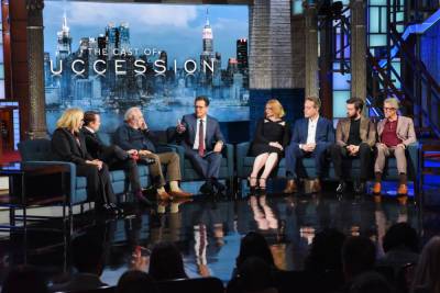 ‘Succession’ Cast Visits ‘Late Show’ To Talk Season 3 - etcanada.com
