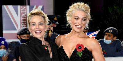 Hannah Waddingham & Sharon Stone Had The Most Wholesome Moment at Pride of Britain Awards - www.justjared.com - Britain - London - county Stone