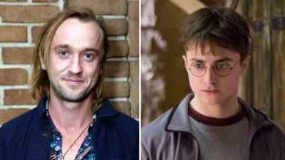 Draco Who? Tom Felton Dressed Up as Harry Potter for Halloween (Photo) - thewrap.com