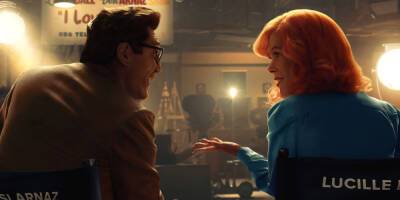 Nicole Kidman & Javier Bardem Transform Into Lucille Ball & Desi Arnaz in 'Being the Ricardos' Trailer! - www.justjared.com