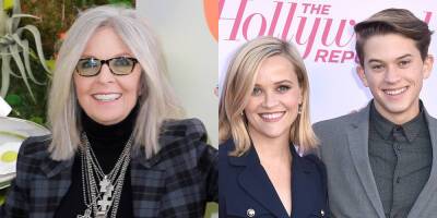 Diane Keaton Mistakes Reese Witherspoon's Son Deacon, 18, for Leonardo DiCaprio & Reese Calls Her Out in Her Instagram Comments! - www.justjared.com