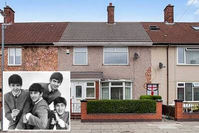 George Harrison home where The Beatles rehearsed goes up for auction - nypost.com - London