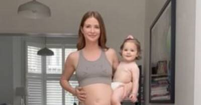 Millie Mackintosh shares adorable video of growing baby bump with toddler Sienna - www.ok.co.uk - Taylor - Chelsea