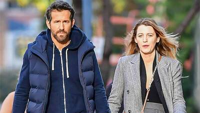 Blake Lively Ryan Reynolds Stroll Through NYC Holding Hands As She Debuts Darker Hair - hollywoodlife.com