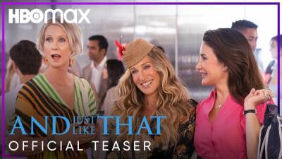 ‘And Just Like That…’ Trailer: The All-New ‘Sex And The City” Revival Hits HBO Max In December - theplaylist.net