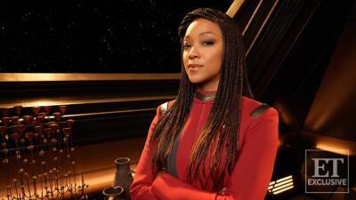 'Star Trek: Discovery': See Sonequa Martin-Green in the Captain's Chair in Season 4 First Look (Exclusive) - www.etonline.com