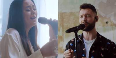 Calum Scott & Jasmine Thompson Team Up For New Ballad 'Love Is Just a Word' - Watch the Video! - www.justjared.com