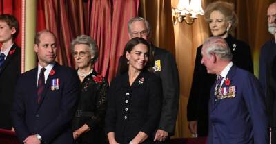 William and Kate join Charles and Camilla at the Festival of Remembrance as Queen stays at home - www.ok.co.uk - Britain