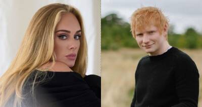 Adele set to battle Ed Sheeran’s Shivers again for a fifth week at Number 1 with Easy On Me - www.officialcharts.com