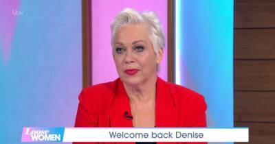 Denise Welch in tears as she opens up on late dad on return to Loose Women - www.ok.co.uk