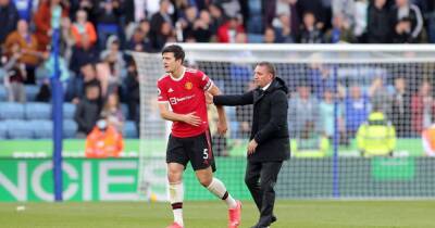 Harry Maguire has already delivered his verdict on Brendan Rodgers amid Manchester United links - www.manchestereveningnews.co.uk - Manchester - city Leicester