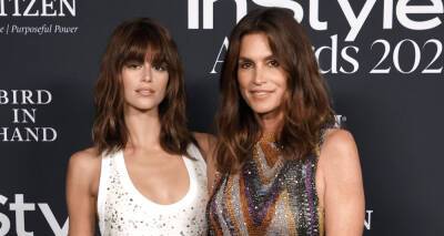 Kaia Gerber & Mom Cindy Crawford Arrive in Style for InStyle Awards 2021 - www.justjared.com - France - Los Angeles