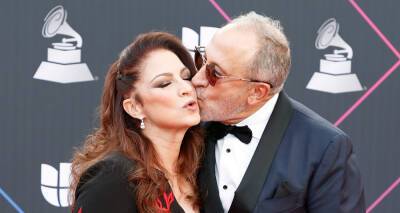Gloria Estefan Gets a Kiss From Hubby Emilio on Latin Grammys 2021 Red Carpet - www.justjared.com - Las Vegas - Cuba - city Sanchez