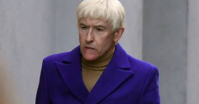 Steve Coogan seen in blond wig on set for controversial Jimmy Savile BBC drama - www.ok.co.uk