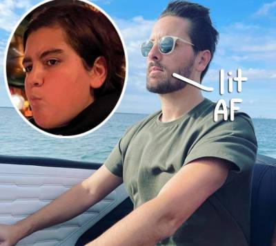 Scott Disick Has 'Boats N Hoes' Time In Miami -- With His 11-Year-Old Son Mason! - perezhilton.com - Miami