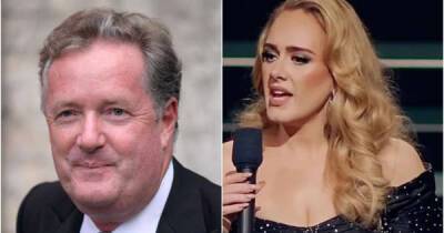 Sour grapes? Piers Morgan takes swipe at Adele after not being invited to her special show - www.msn.com - Britain
