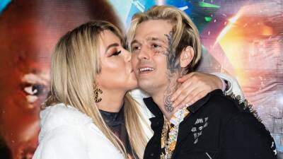 Aaron Carter and Fiancée Melanie Martin Welcome First Child Together - www.etonline.com