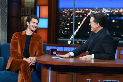 ‘The Late Show’: ‘Tick, Tick… BOOM!’s Andrew Garfield Sings & Shares Sweet Memories Of His Mother - deadline.com - USA - New York