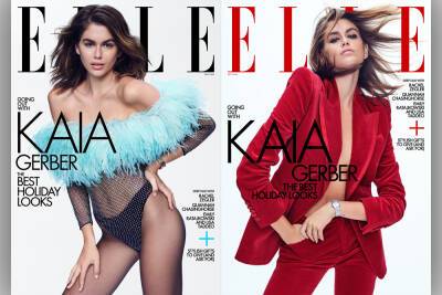 Kaia Gerber Seriously Wears The Heck Out Of A Suit In ‘Elle’ Photo Spread - etcanada.com - USA - county Story