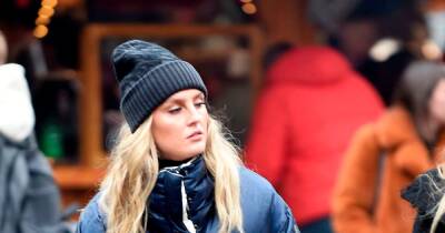 Perrie Edwards wraps up warm on trip to Manchester Christmas Markets with her baby son - www.manchestereveningnews.co.uk - Manchester