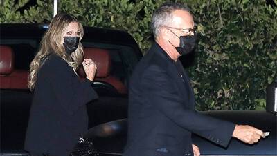 Tom Hanks Rita Wilson Have Dinner With Son Truman, 25, — Photo Of Their Rare Outing Together - hollywoodlife.com - Malibu