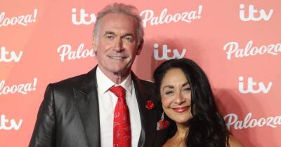 Dr Hilary Jones and rarely-seen wife Dee loved-up as they pose on ITV Palooza! red carpet - www.ok.co.uk - Britain