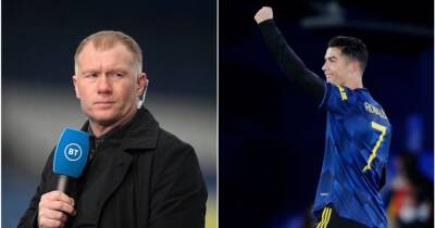Paul Scholes is wrong about Cristiano Ronaldo and Manchester United squad - www.manchestereveningnews.co.uk - Manchester