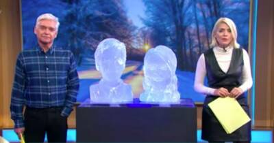 This Morning viewers in stitches over same thing as Holly and Phil transformed into ice sculptures - www.manchestereveningnews.co.uk