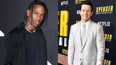 Travis Scott Hangs Out With Mark Wahlberg In First Public Outing Since Astroworld Tragedy - hollywoodlife.com - USA - California - county Travis