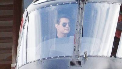 Tom Cruise Boards A Private Helicopter In London 1 Day After Thanksgiving — Photos - hollywoodlife.com - London
